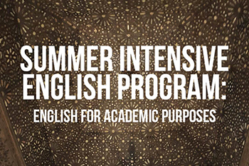 summer intensive english program