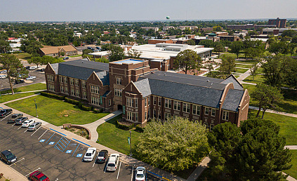 Administration Building Aerial Photo
