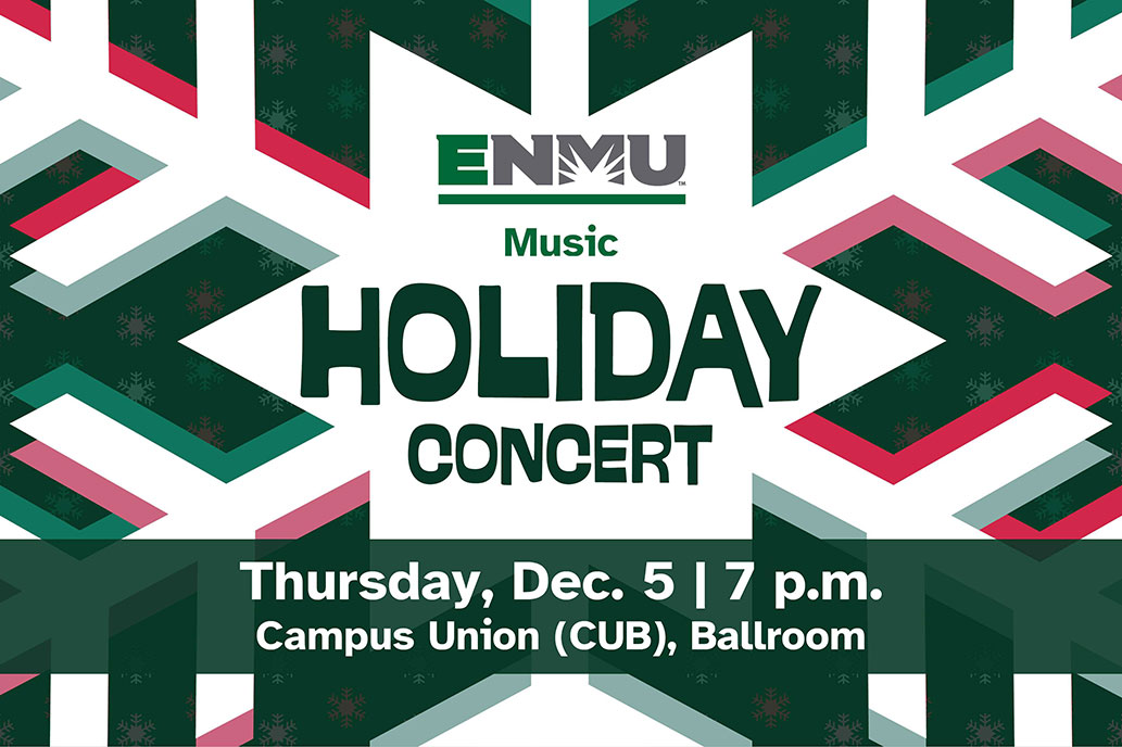 ENMU Holiday Concert Poster