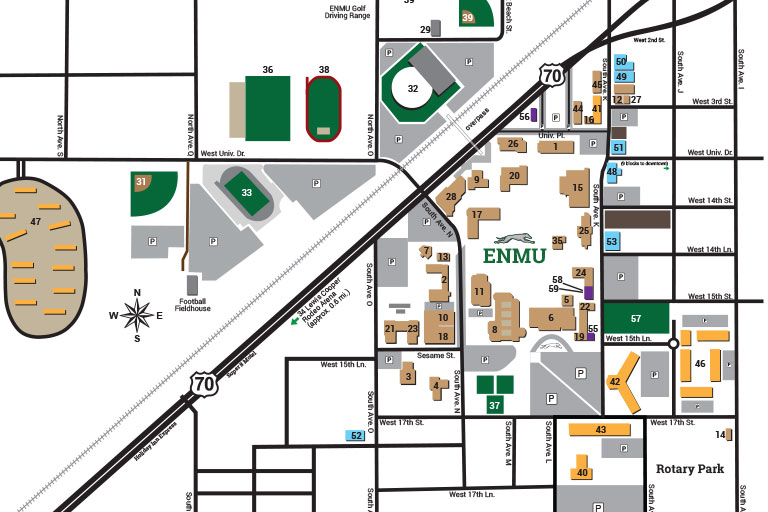 Pima Northwest Campus Map