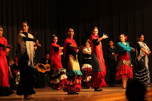 Hispanic affairs dance performance
