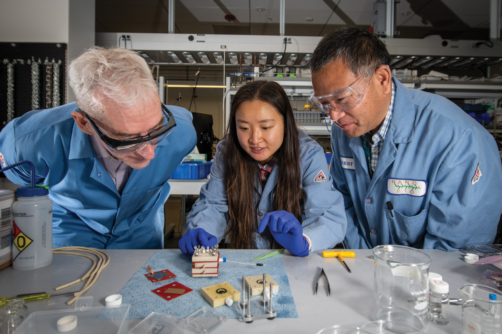 Dr. Joel Ager and his staff at the Lawrence Berkeley National Laboratory (LBNL) in Berkeley, California